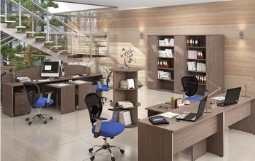 Офисный комплект мебели IMAGO четыре рабочих места, стол для переговоров в Курске - предосмотр 6